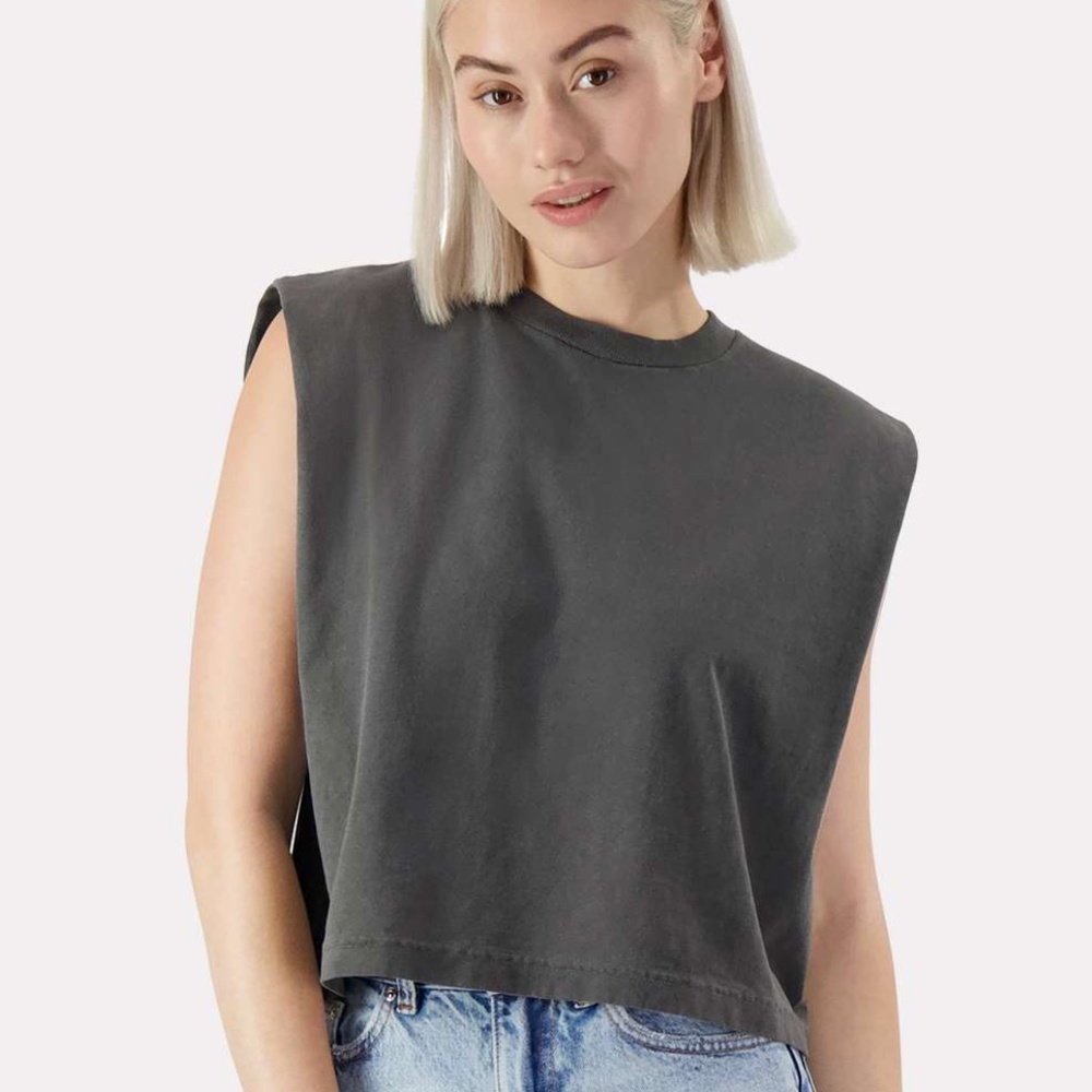 American Apparel NEW Women's Heavyweight Muscle Tee